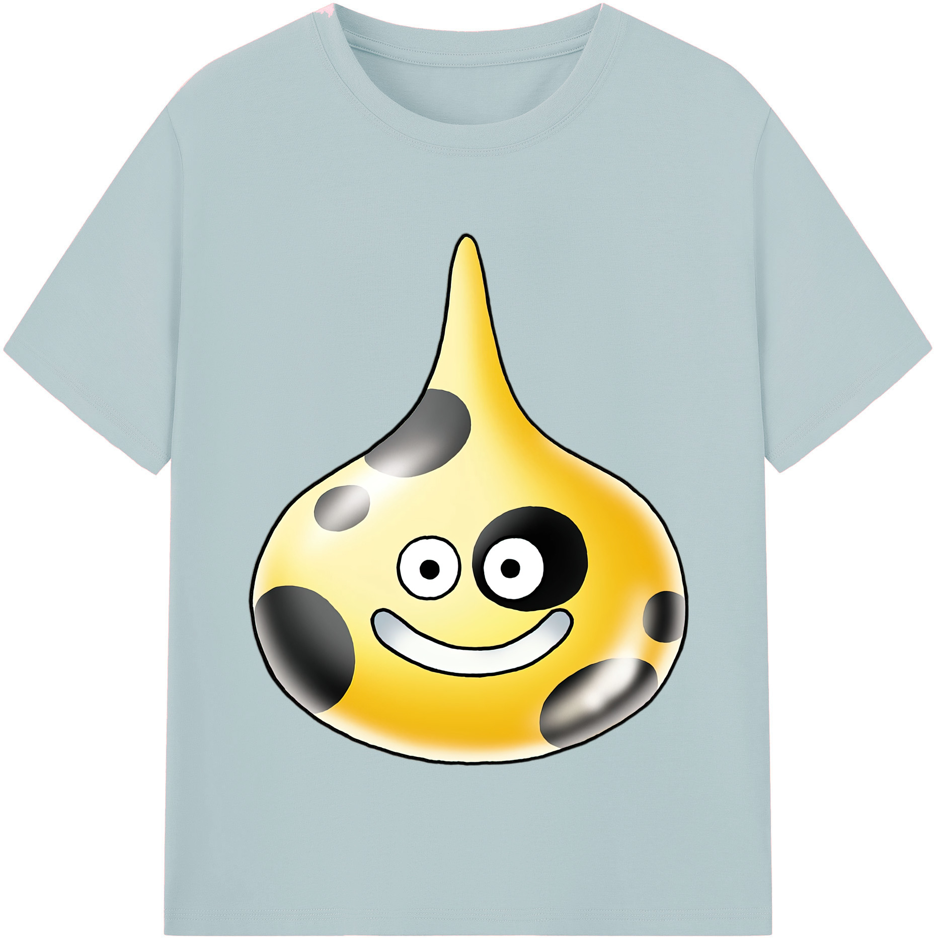 （画像用） ドラゴンクエスト Doragon Kuesuto Dragon Quest 綿100％半袖Tシャツ（フロントプリント）